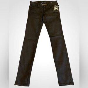 Women’s RARE Affliction Bianca Black Skinny fit Jeans Vintage style NWT size 26